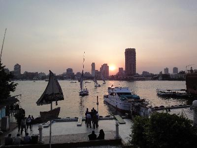 Sunsed in Nile river.jpg