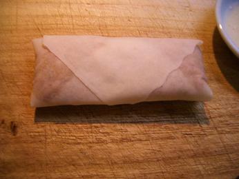 春巻き包み終えた