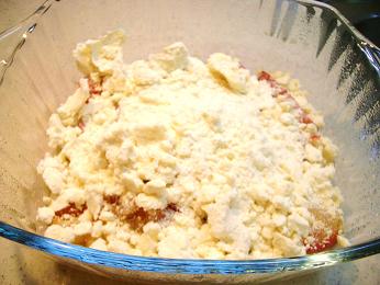 クランブル焼く前