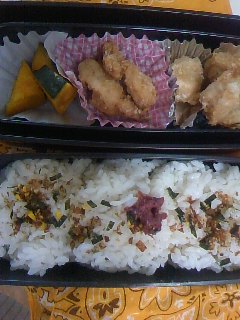 白子から揚げ弁当