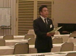 那須野ヶ原倫理法人会　役員朝礼　横山和市郎会長挨拶