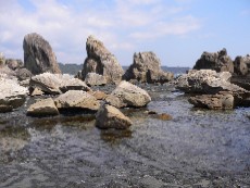 橋杭岩