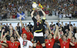 EURO2008優勝スペイン代表