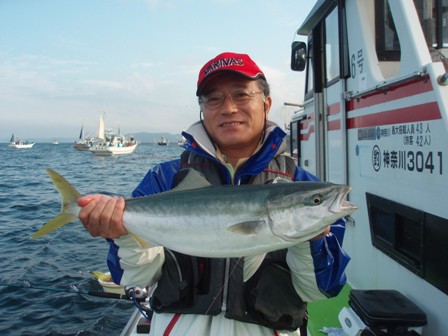 窪田さんとワラサ