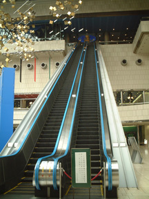 「g@me.」で出てきたエスカレーター☆