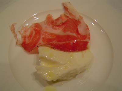 名残の鮎とポルチーニ7 08.10.3