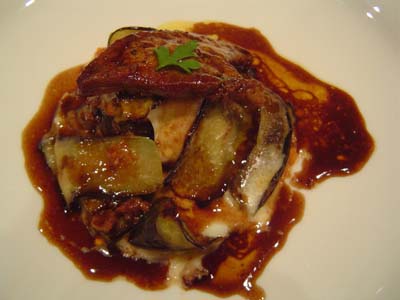 名残の鮎とポルチーニ8 08.10.3