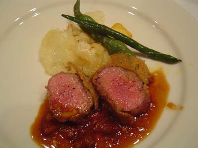 名残の鮎とポルチーニ10 08.10.3