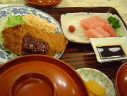 I　上とんかつ定食