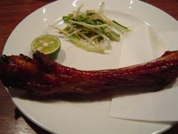 開化亭　スペアリブ