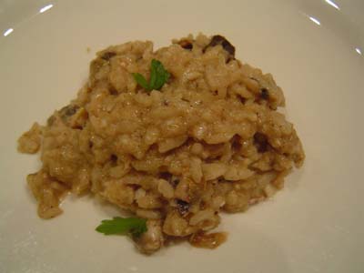 名残の鮎とポルチーニ6 08.10.3