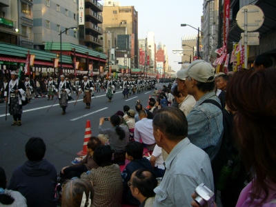 時代祭りの行列