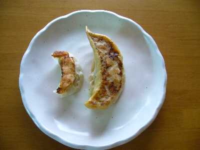 餃子の比較