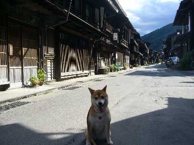 奈良井宿町並み