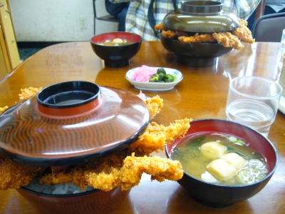 ソースカツ丼3枚