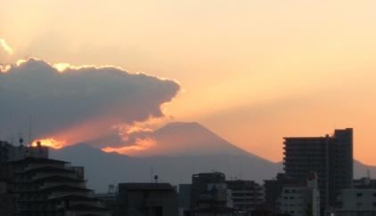2005年11月の富士山