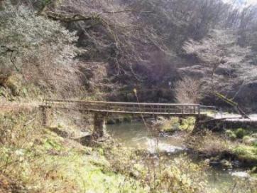 帝釈峡・橋のある風景