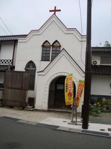 勝山の教会