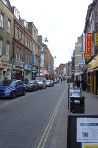 切り裂きジャック殺害現場の通りブリックレーン