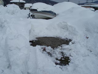積雪量がわかります