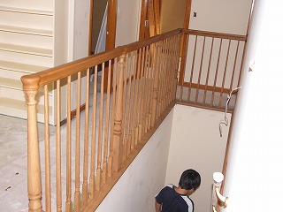 ２階手すり
