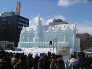 雪祭り会場b