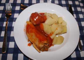 ブダペストパプリカの肉づめ