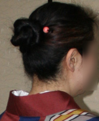 2007.3.4珊瑚とべっ甲かんざし