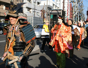 2007.2.3猫祭り街練り歩き