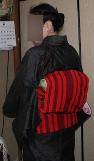 2007.2.3家で後ろ姿