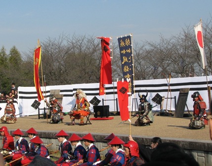 武田軍本陣