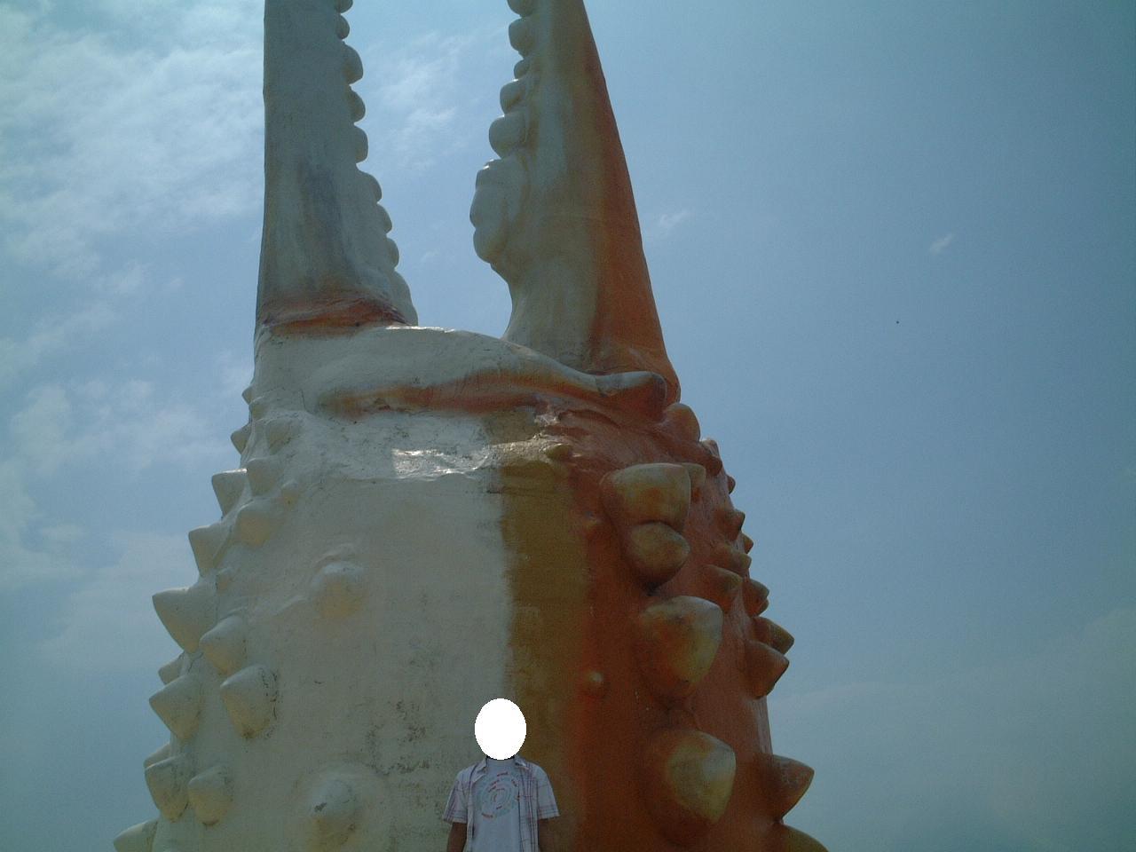 プリンスのバックにはカニさん