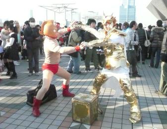 キン肉マンVSゴールドセイント