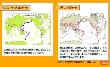 プレートの位置