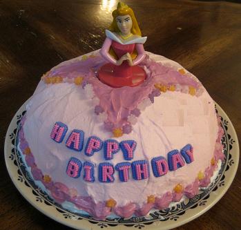 プリンセスのケーキ