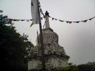 ネパールの仏塔らしいです！