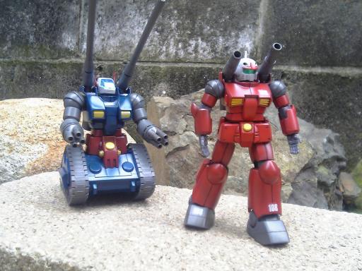 HGUC ガンタンク＆ガンキャノン