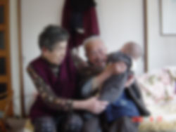 ぷー太と曽祖父母