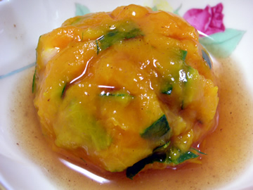 カボチャ饅頭