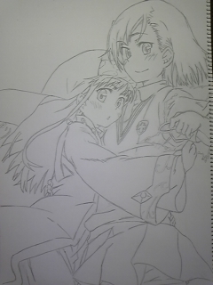 下書き濃い目　小