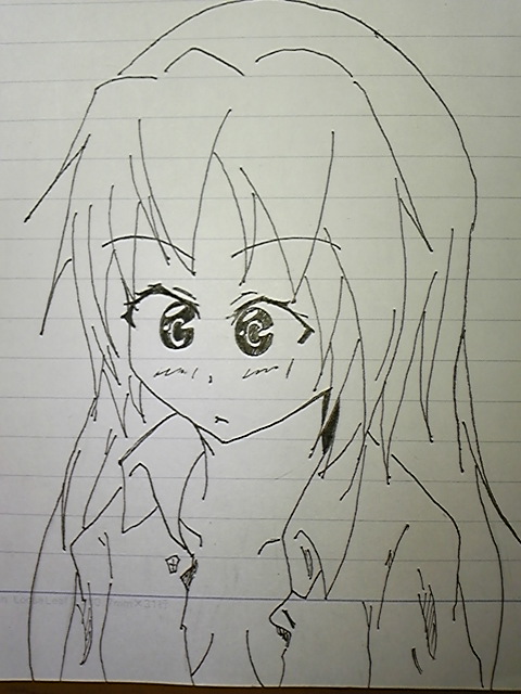 女子ｵﾘｼﾞﾅﾙ-24　下絵