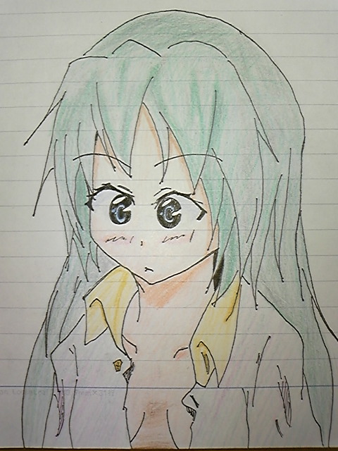 女子ｵﾘｼﾞﾅﾙ-24　色塗り