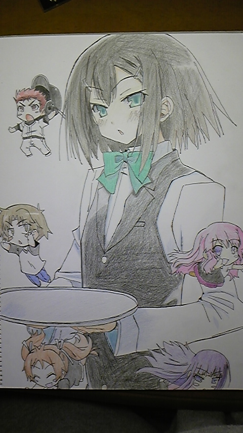 バカテス文庫3.5巻表紙　着色後　大