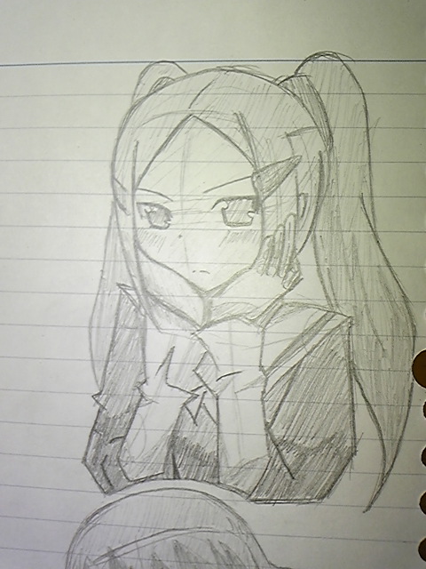 青山美生　その1　模写