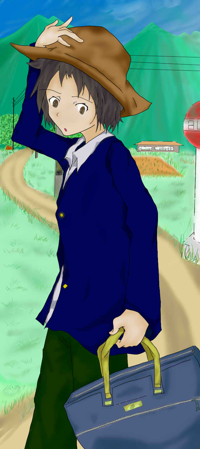 男子ｵﾘｼﾞﾅﾙ-32 デジ絵