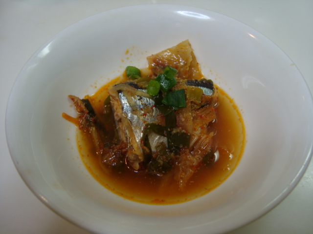 さんまのキムチ煮