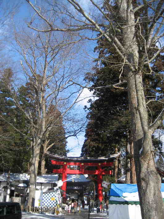 伊佐須美神社鳥居