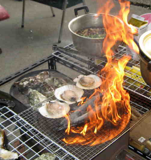 豪快　鮭の炎焼き　予想外