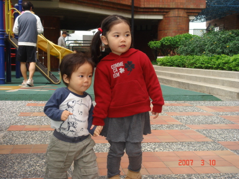 仲良くお散歩１