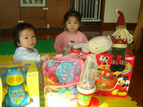 サンタさんありがと♪